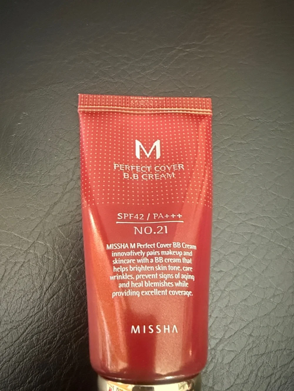 Missha Perfect Cover B.B Cream No.21 Natural Beige - Picture 2 of 2